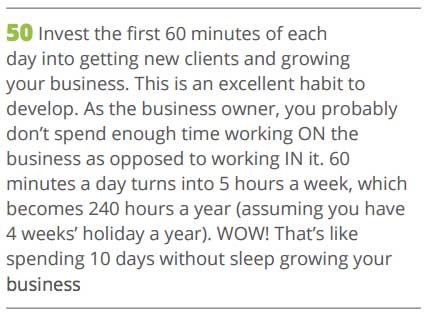 3 of the 50 ways to get new clients