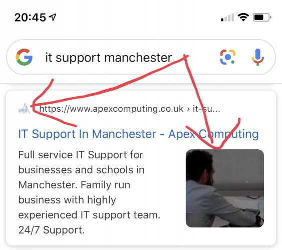 Google Search Update 